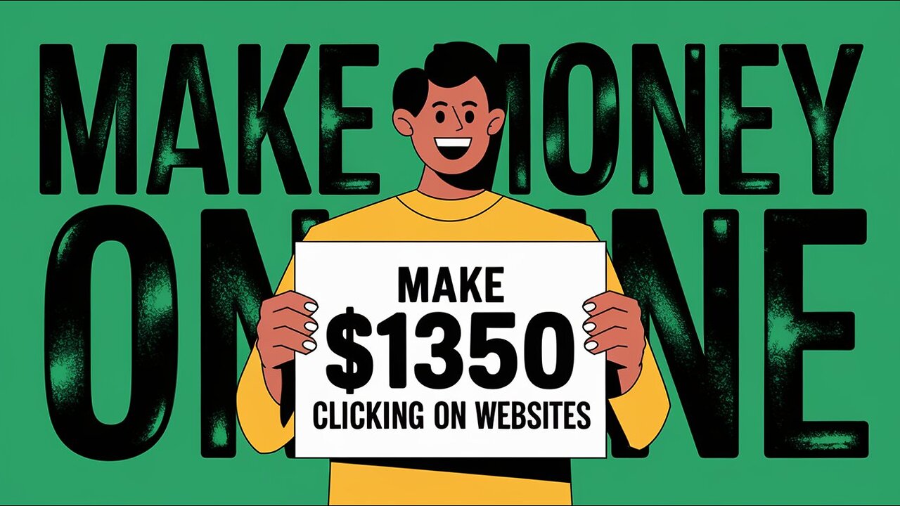 Make $1370 Clicking On Websites (Make Money Online)