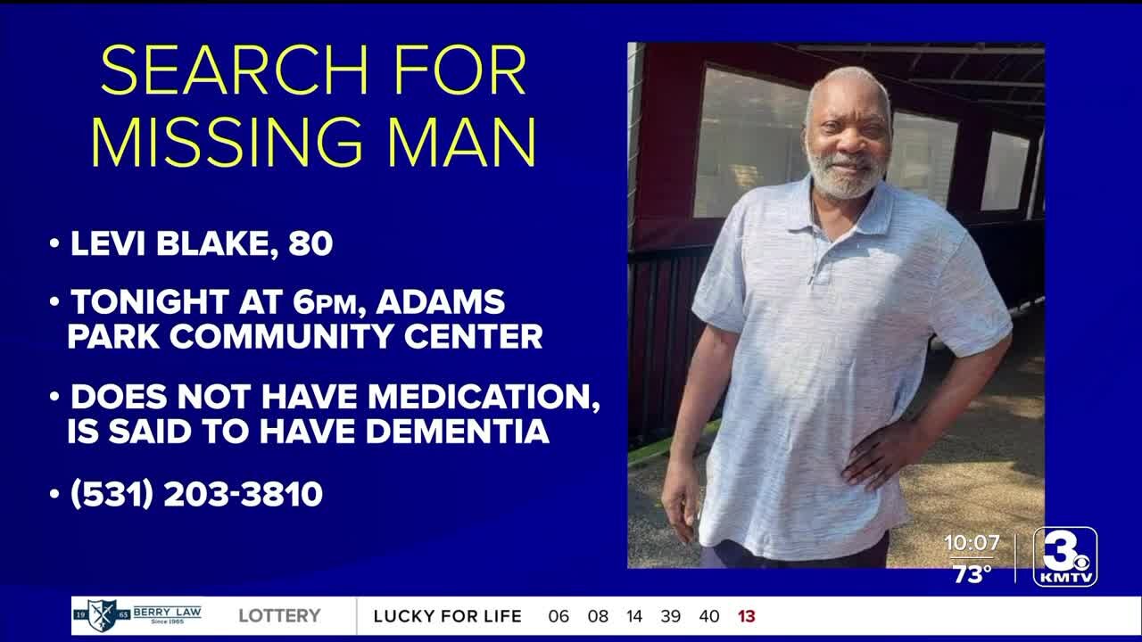 Family hosts search for missing Omaha man on Wednesday