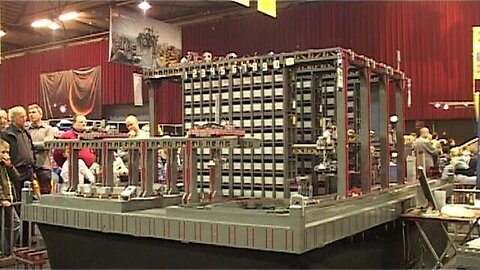 Massive Lego NXT automated warehouse Mindstorms