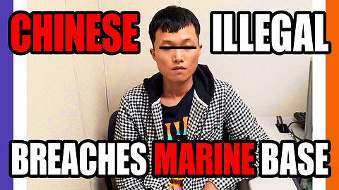 Chinese Illegal Caught On Marine Base