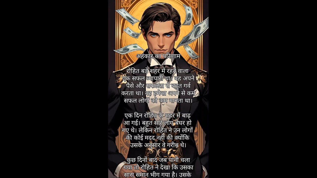 short moral story in hindi