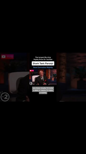 Shark Tank Parody! Mr Wonderfuls Debt Deal! Pt 2 🤣