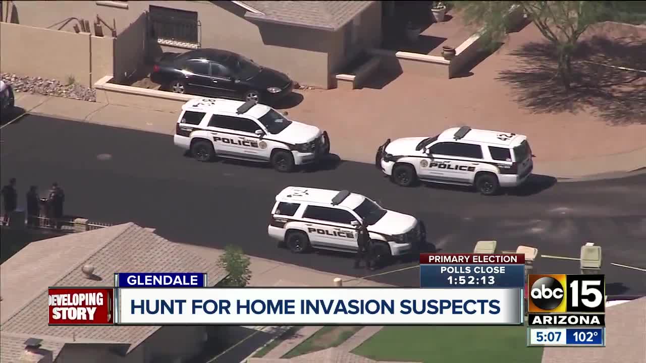Glendale police searching for home invasion suspects