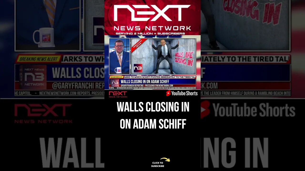 WALLS CLOSING IN ON ADAM SCHIFF #shorts