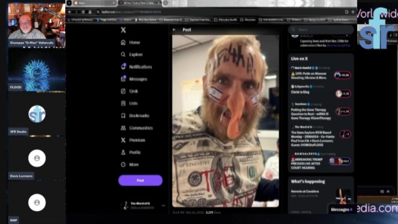 Flood Breaks Down The Donald J.Shmuley Show - 3/25/2024 - Sane Asylum