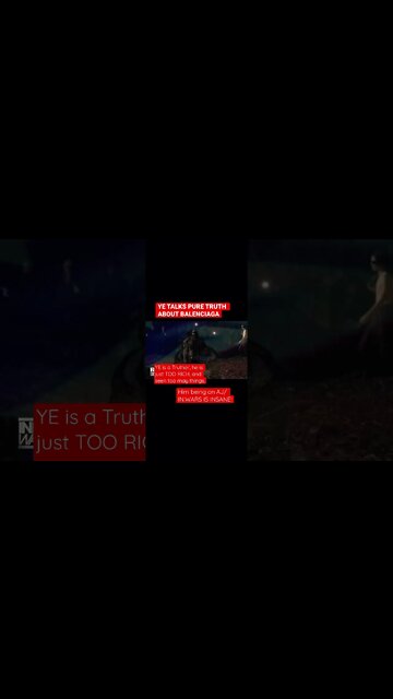 KANYE is TALKING Pure TRUTH pt3 about #balenciaga