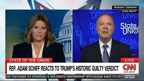 Rep Adam Schiff Claims Trump Is Inciting Political Violence