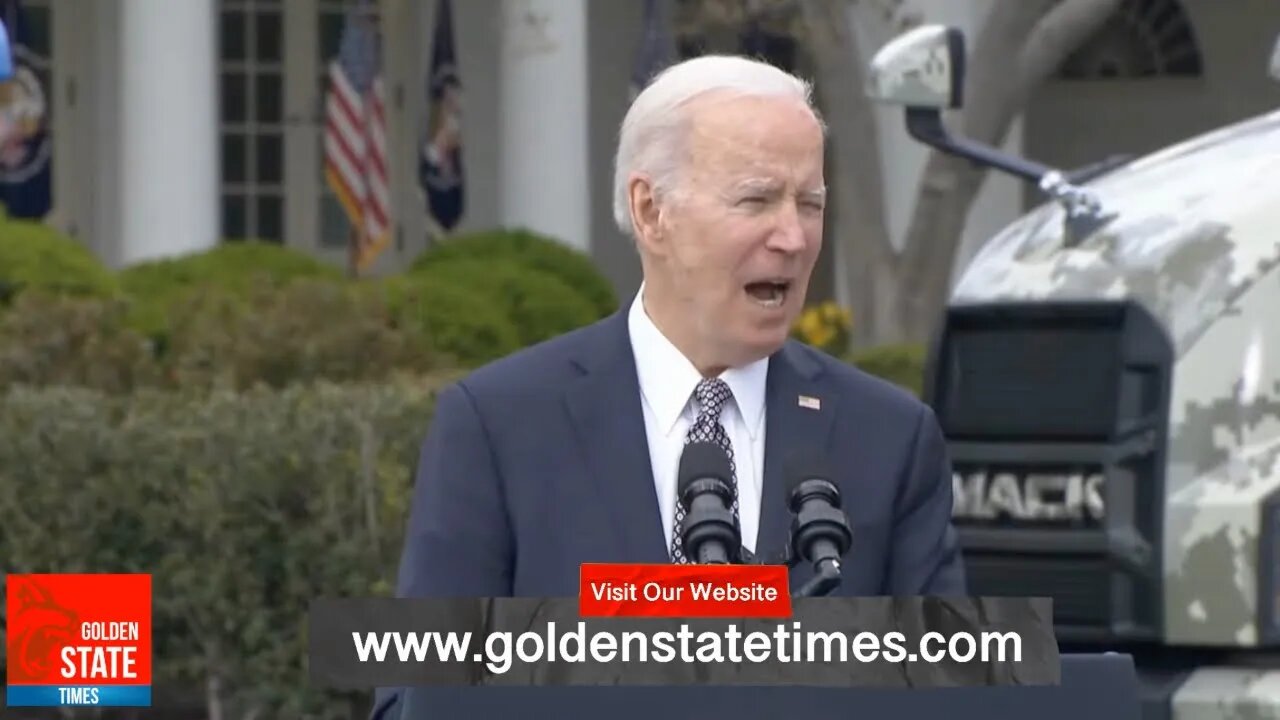 JUST IN: Biden Starts GLITCHING Really Bad as he Talks About DESTROYING the Trucking Industry!