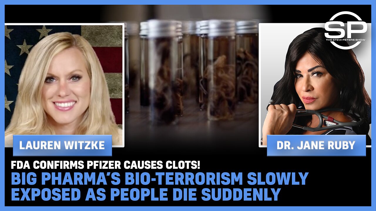 FDA Confirms Pfizer Causes Clots! Big Pharma’s Bio-Terrorism Slowly Exposed As People Die Suddenly