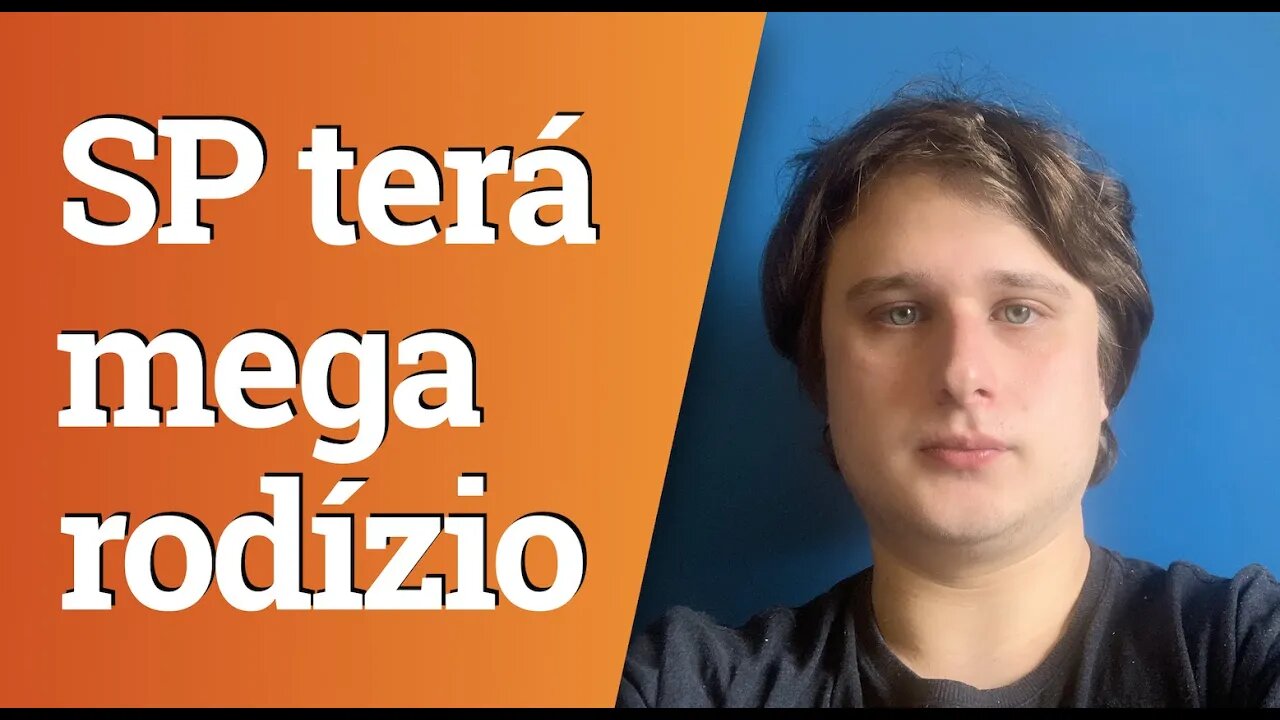 Veja como será o novo rodízio estabelecido em SP