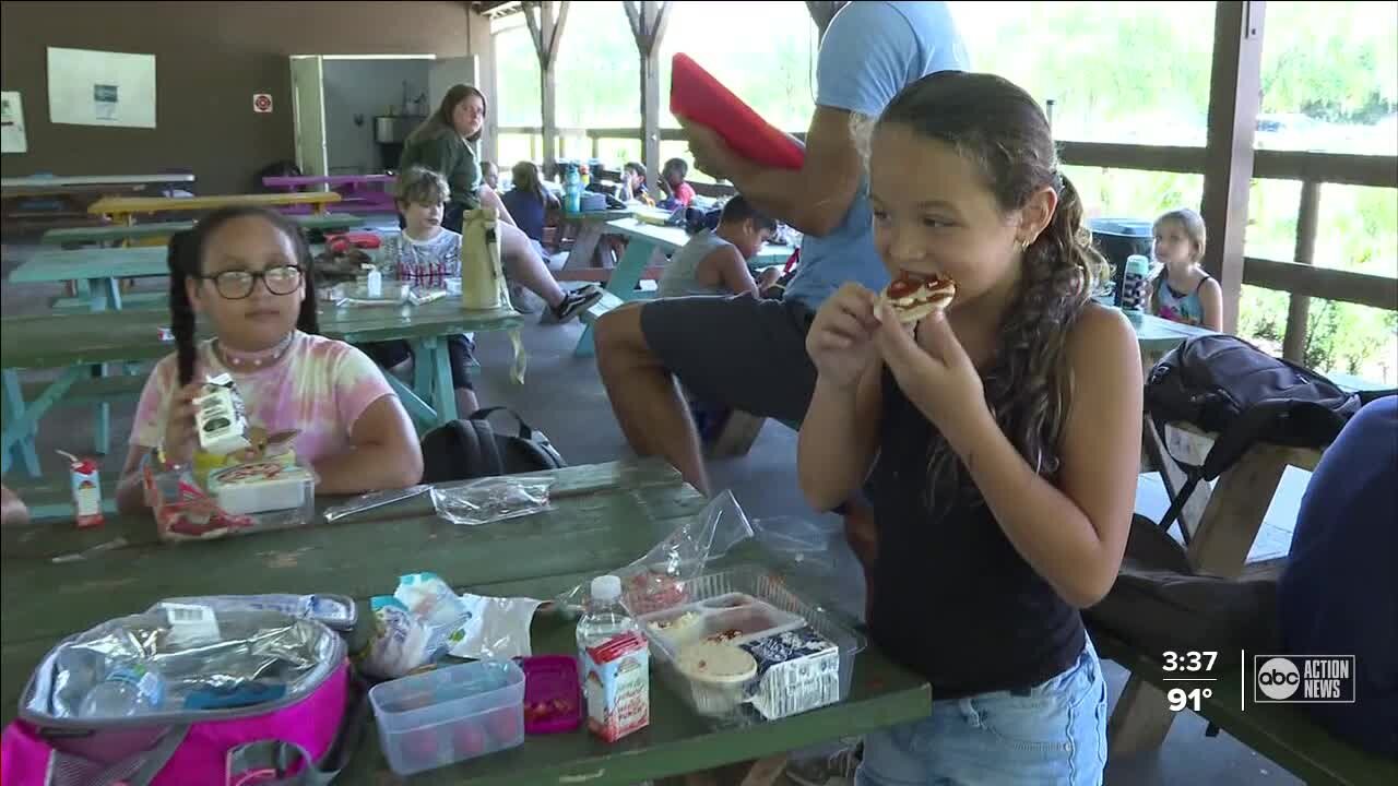 Hillsborough Schools don't take a summer break from feeding kids