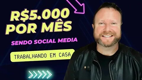 SOCIAL MEDIA: Maneira 100% Garantida De ganhar dinheiro mais de R$5.000 por mês com redes sociais