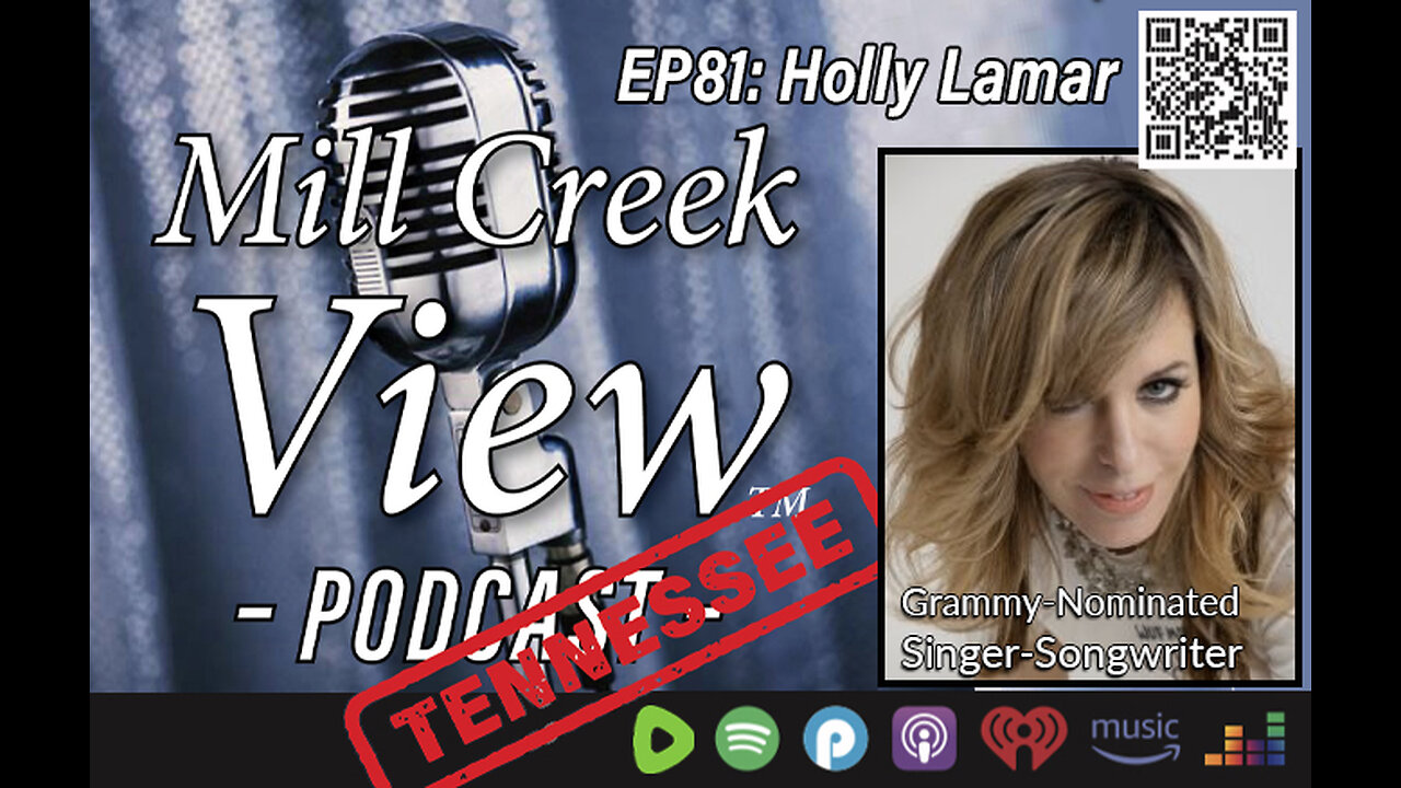 Mill Creek View Tennessee Podcast EP81 Grammy-Nominated Songster Holly Lamar & More 4 19 23