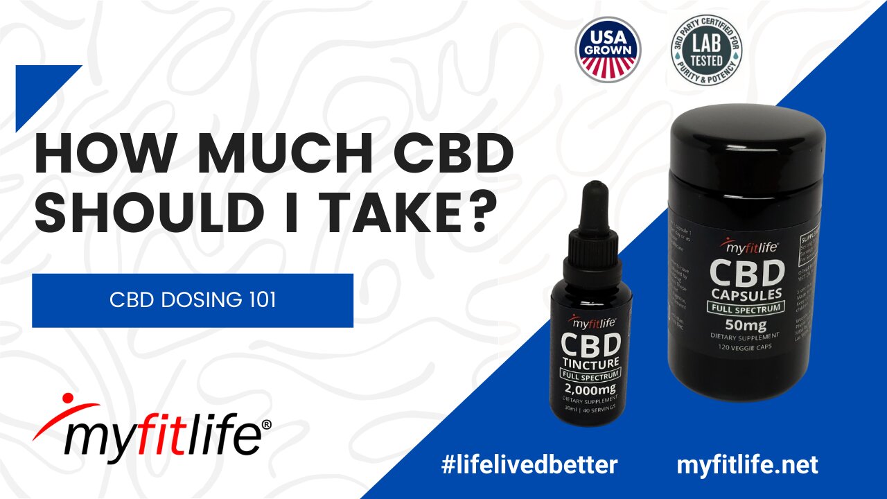 HOW MUCH CBD SHOULD I TAKE? | CBD 101