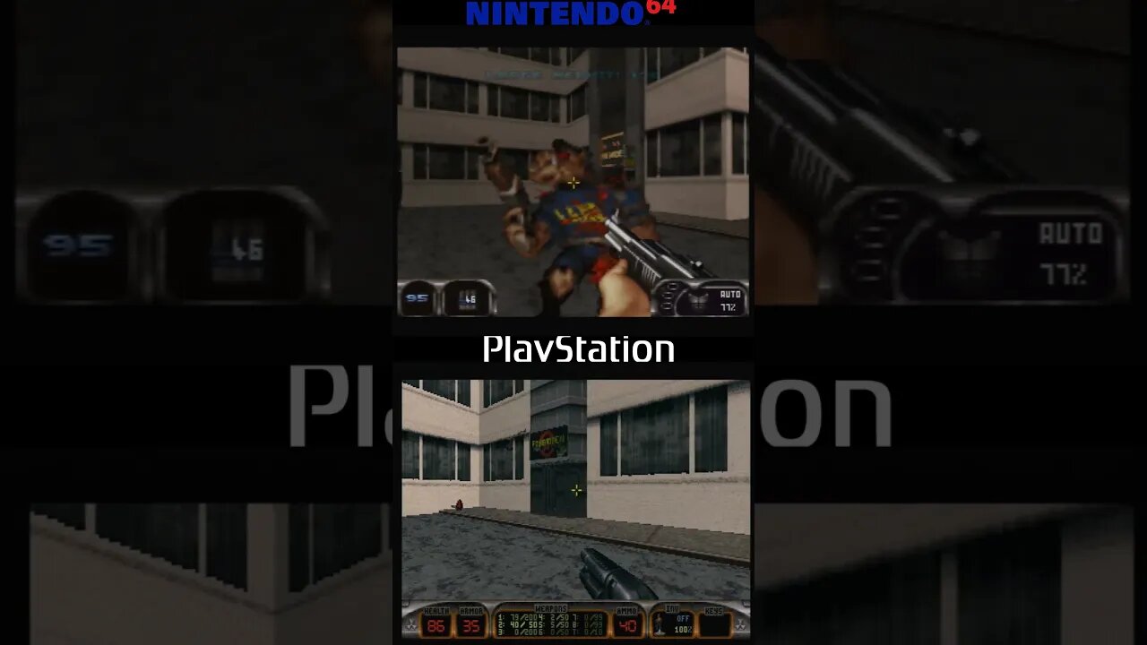 Duke Nukem 3D (N64 vs PlayStation)