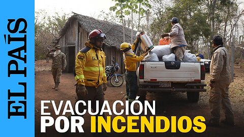 BOLIVIA | Evacúan familias por avance de incendios en Bolivia | EL PAÍS