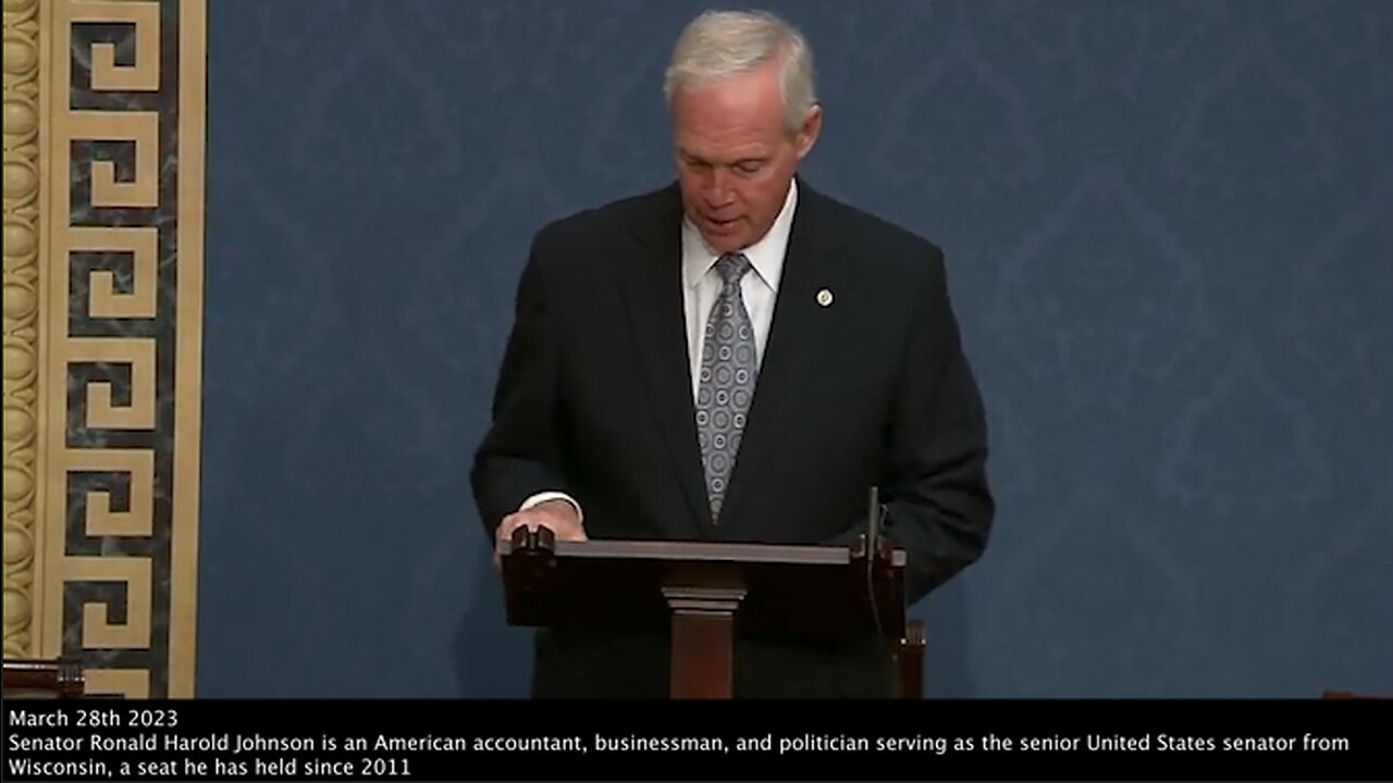 WHO | "Negotiating Body Accepted a Draft of That Would Give the World Health Organization Broad New Powers. The Biden Administration Is Considering Joining This New Convention By Executive Agreement & Avoiding the Senate." - Sen. Johnson