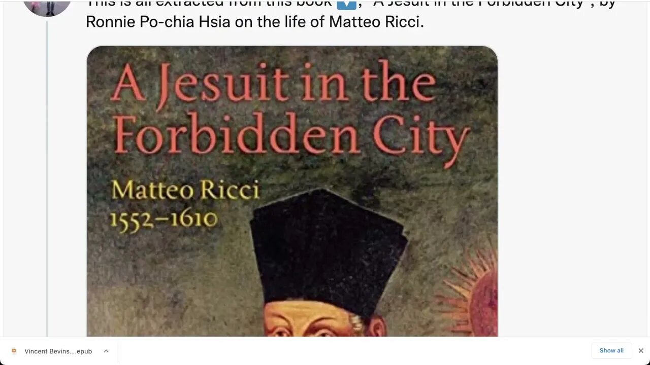 利瑪竇：「天主教」 名字的來源和為什麼中國天主教徒會有聖母瑪利亞