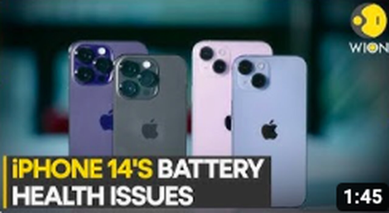 Apple iPhone 14 and 14 pro users report battery drain | World News