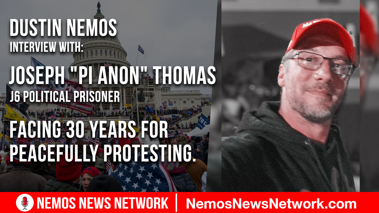 Interview in the Empire: Joseph "Pi Anon" Thomas - Facing 30 years for Peacefully Protesting.