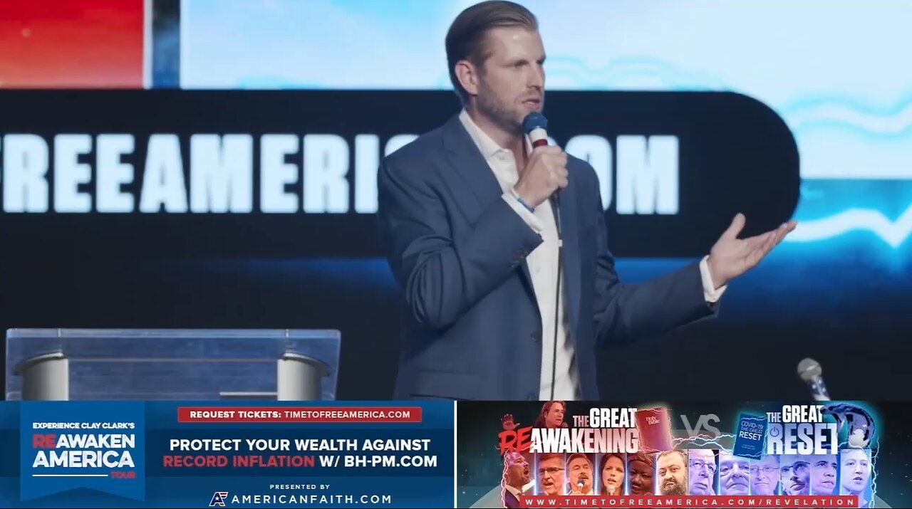 Eric Trump | "Being The Strongest, Toughest, Most Battled Harden Country Anywhere On Earth"