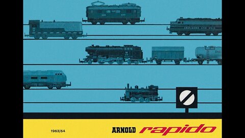 Arnold Modellbahn Katalog von 1963 / 1964
