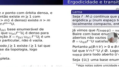 Teoria Ergódica: Versões topológicas de ergodicidade e mistura