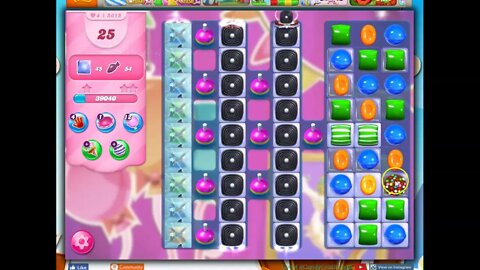 Candy Crush Level 5615 Talkthrough, 29 Moves 0 Boosters