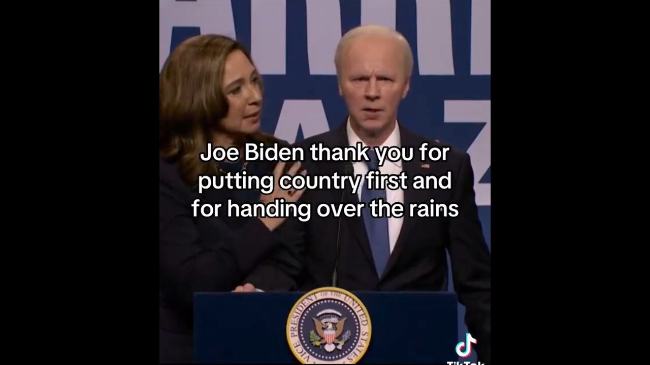 You know things are very bad when SNL makes fun of Kabala and Biden, Trump 2024