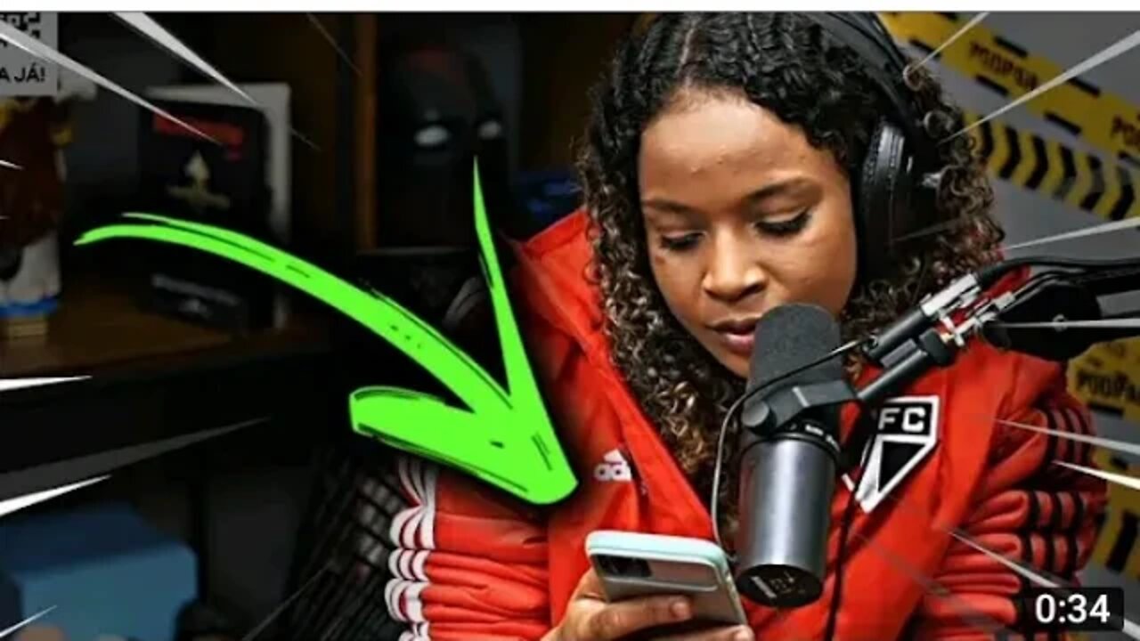 foi no podpah e ficou no celular!!