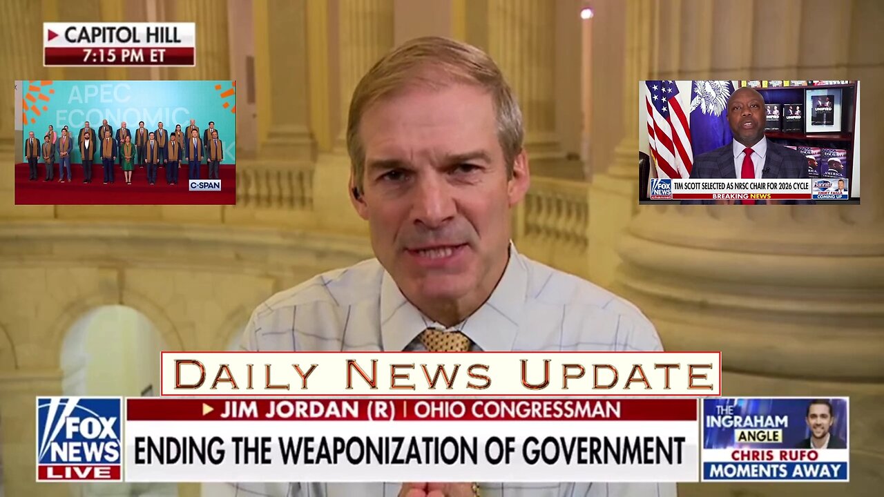 x200b: Mr Producer Media - Rep Jim Jordan, Biden Is Humiliated, Sen Tim Scott