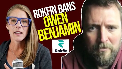 Rokfin bans comedian Owen Benjamin || CEO Martin Floreani