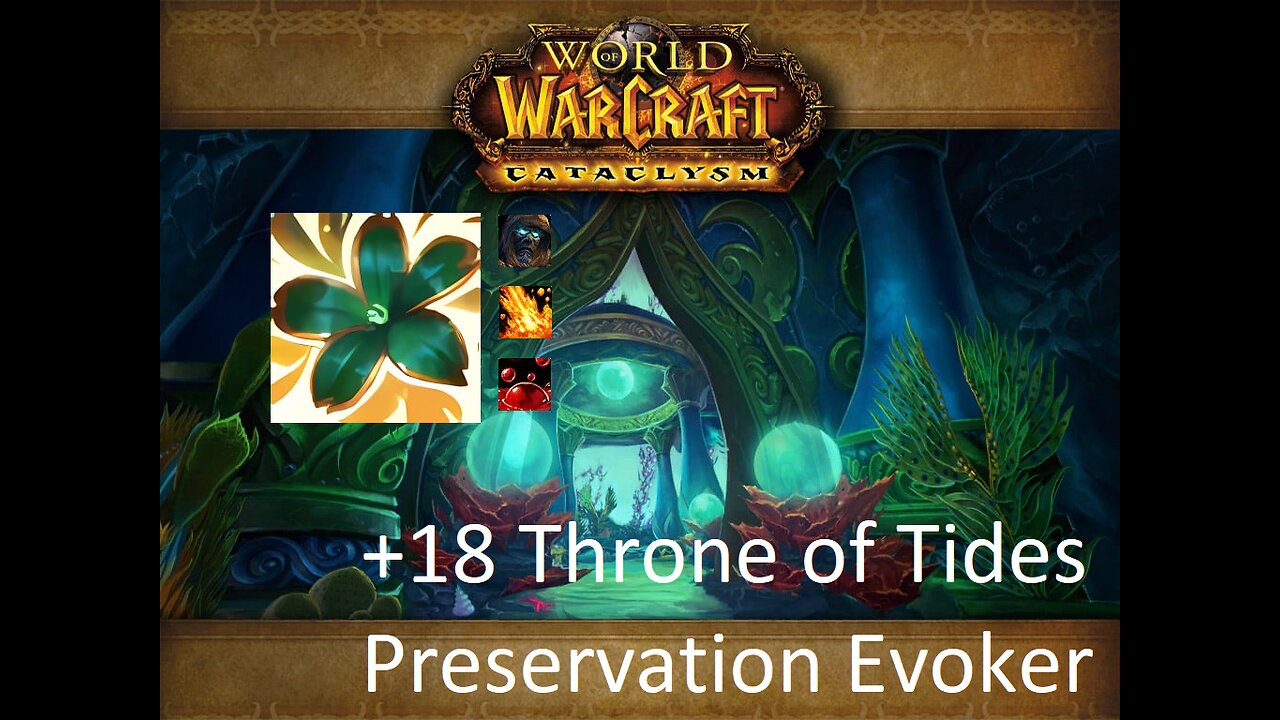 +18 Throne of Tides | Preservation Evoker | Tyrannical | Volcanic | Sanguine | #4