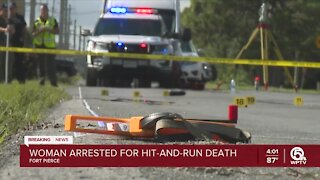 Woman arrested for Fort Pierce hit-and-run crash that killed 10-year-old girl