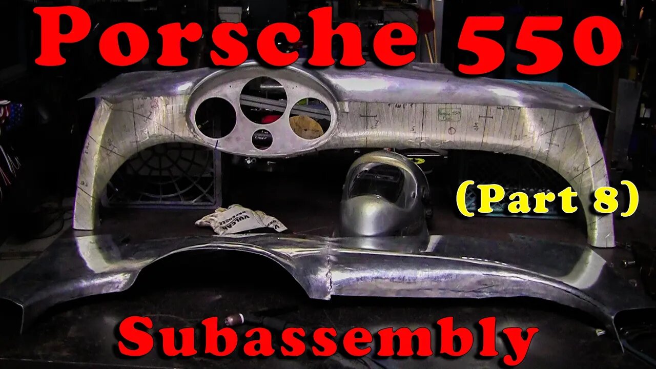 Metalshaping: 550 Porsche Dash Subassembly