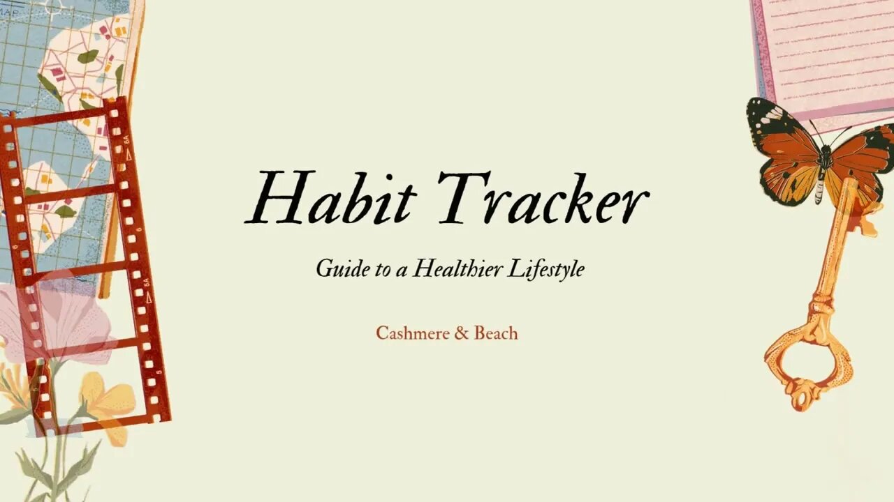 Habit Tracker Template #bulletjournal #habits