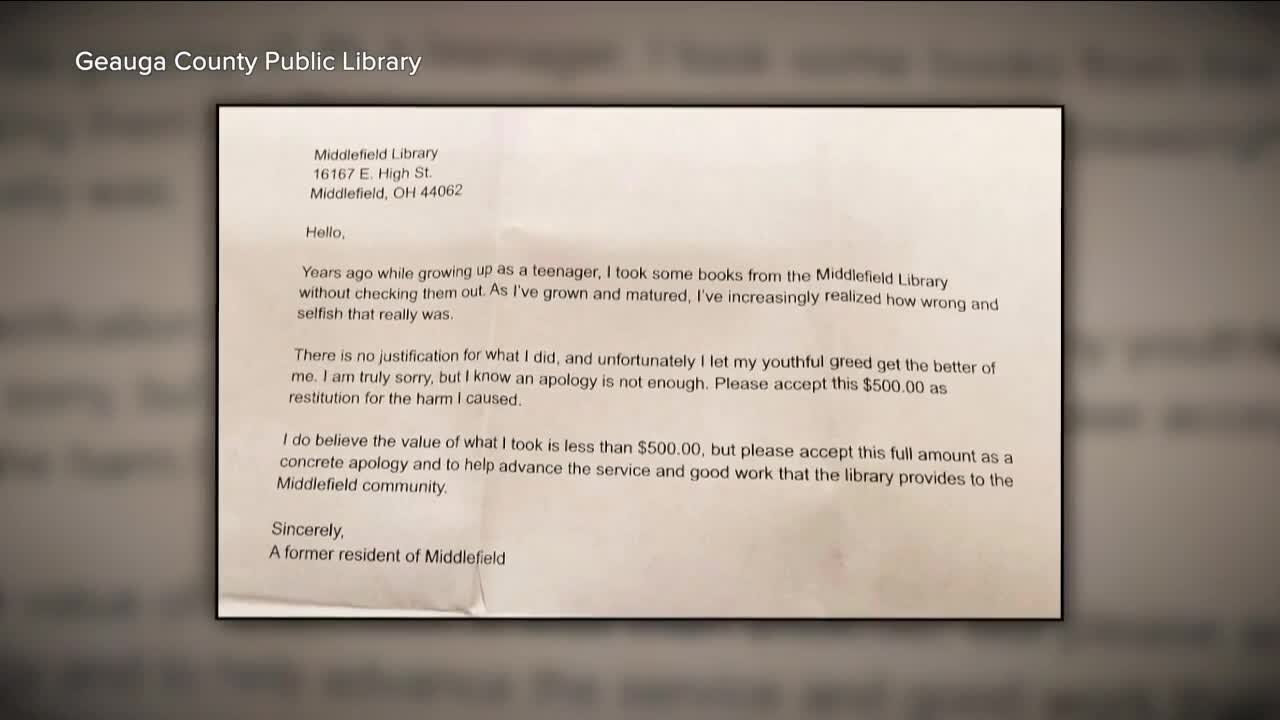 'An apology is not enough' — Former patron donates $500 to Geauga County library for stolen books