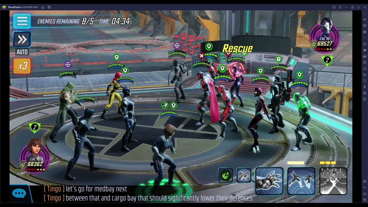 MSF War Live: Inhumans vs Power Armor + Ultron