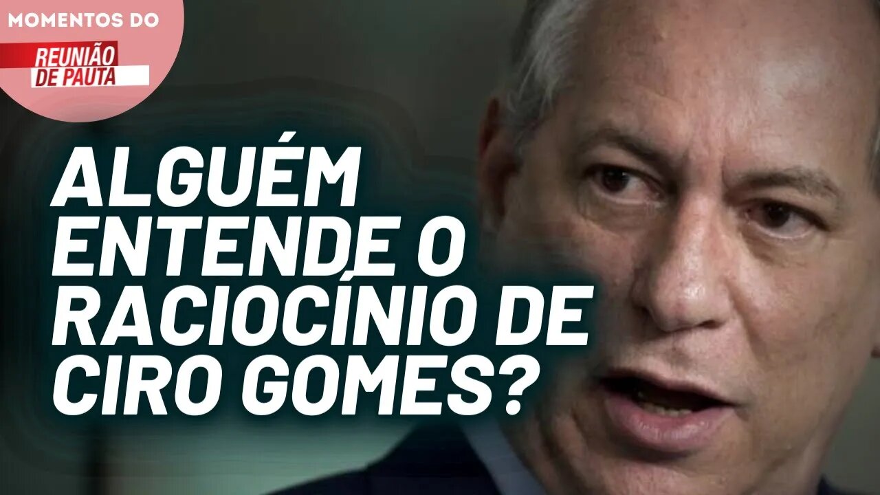 Ciro Gomes continua afirmando que a crise é culpa do PT | Momentos do Reunião de Pauta