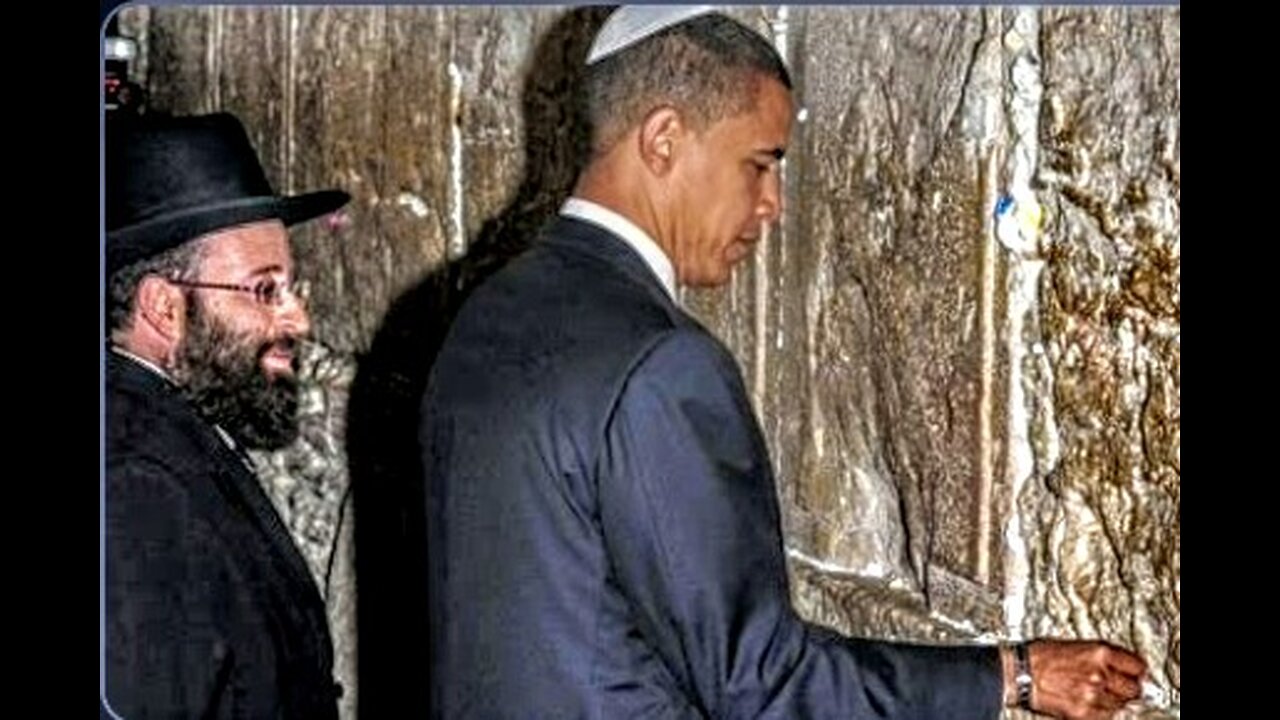 🇮🇱 Obama, White Privilege Puppet