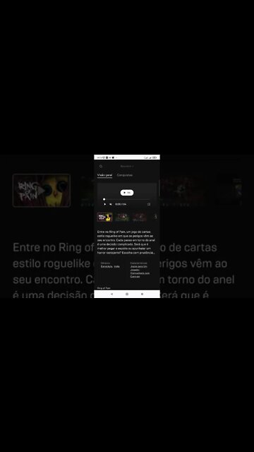 Jogo Grátis na Epic Games: Ring of Pain