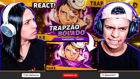 KAMUIZADA - O Verdadeiro Trap do Obito | Takeru [Prod. 808 Ander] | [React RapNerd] 🔥