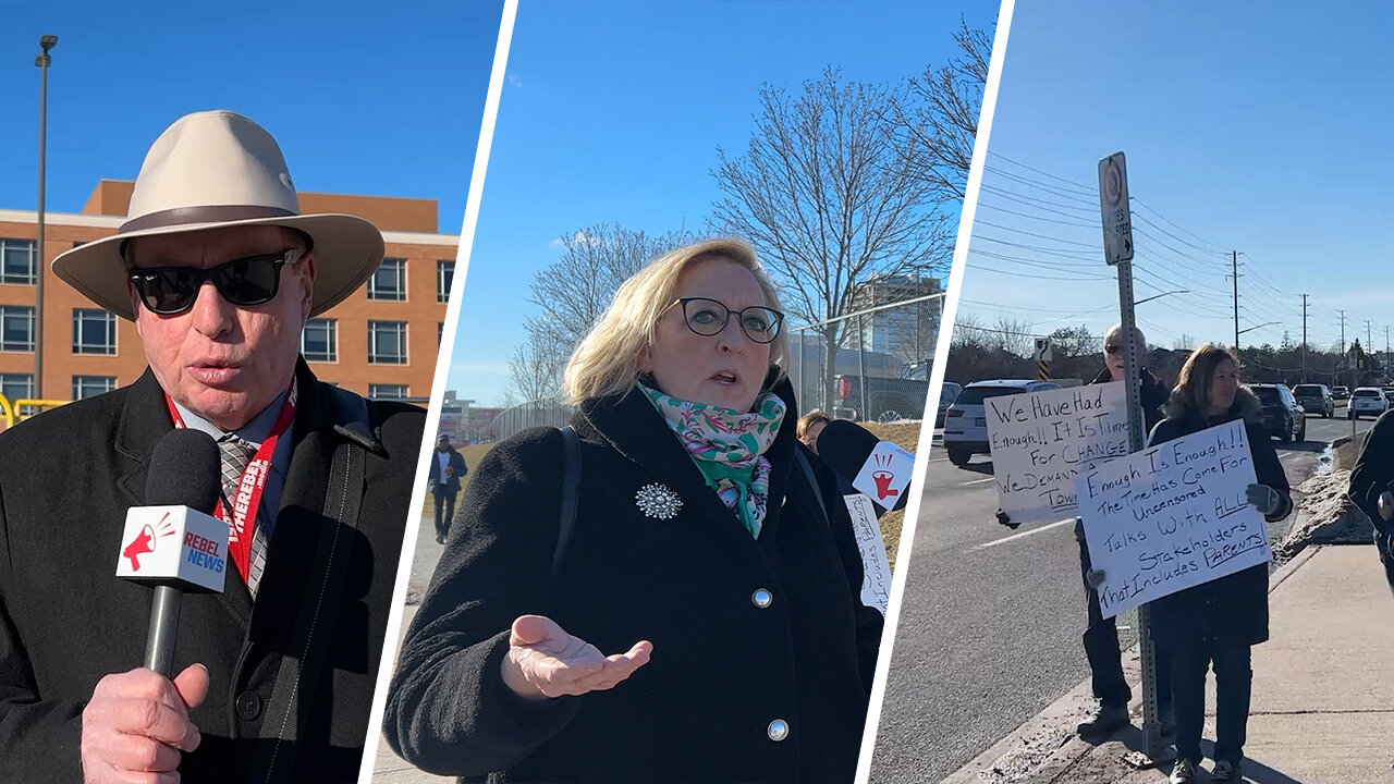 Protesters speak out after Oshawa school board refuses to address violent bullying