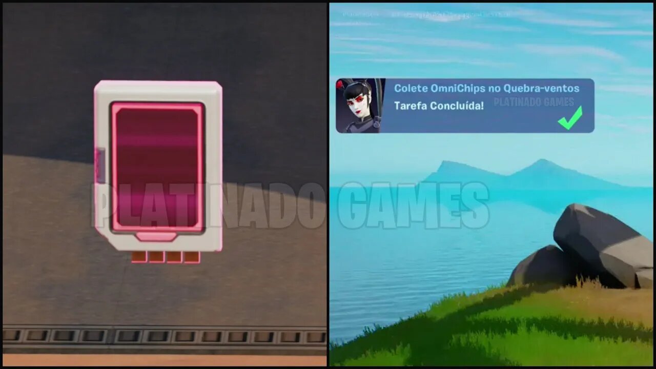 COLETE OMNICHIPS NO QUEBRA VENTOS - FORTNITE