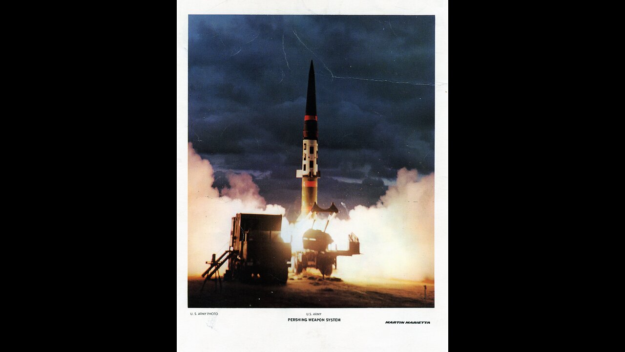 Pershing 1A Launches - Oct 7. 1980