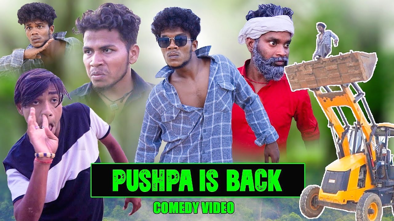 Pushpa is back|| comedy video| funny viral videos.