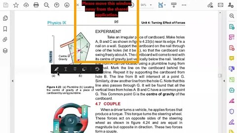 PHYSICS | Class 8th | CH#4 | Centre of gravity