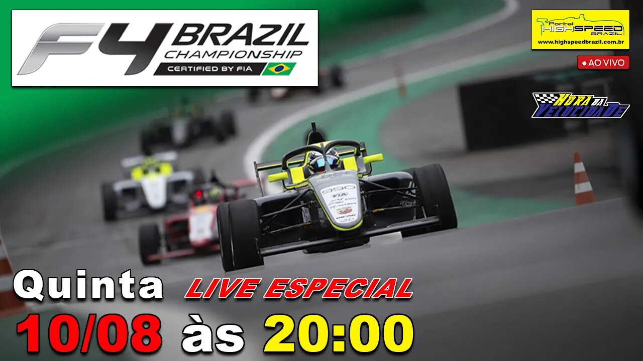 🔴 FÓRMULA 4 BRAZILIAN CHAMPIONSHIP | LIVE ESPECIAL | AO VIVO