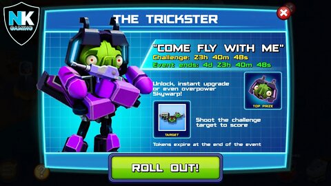Angry Birds Transformers 2.0 - Trickster - Day 2 - Featuring Energon Starscream