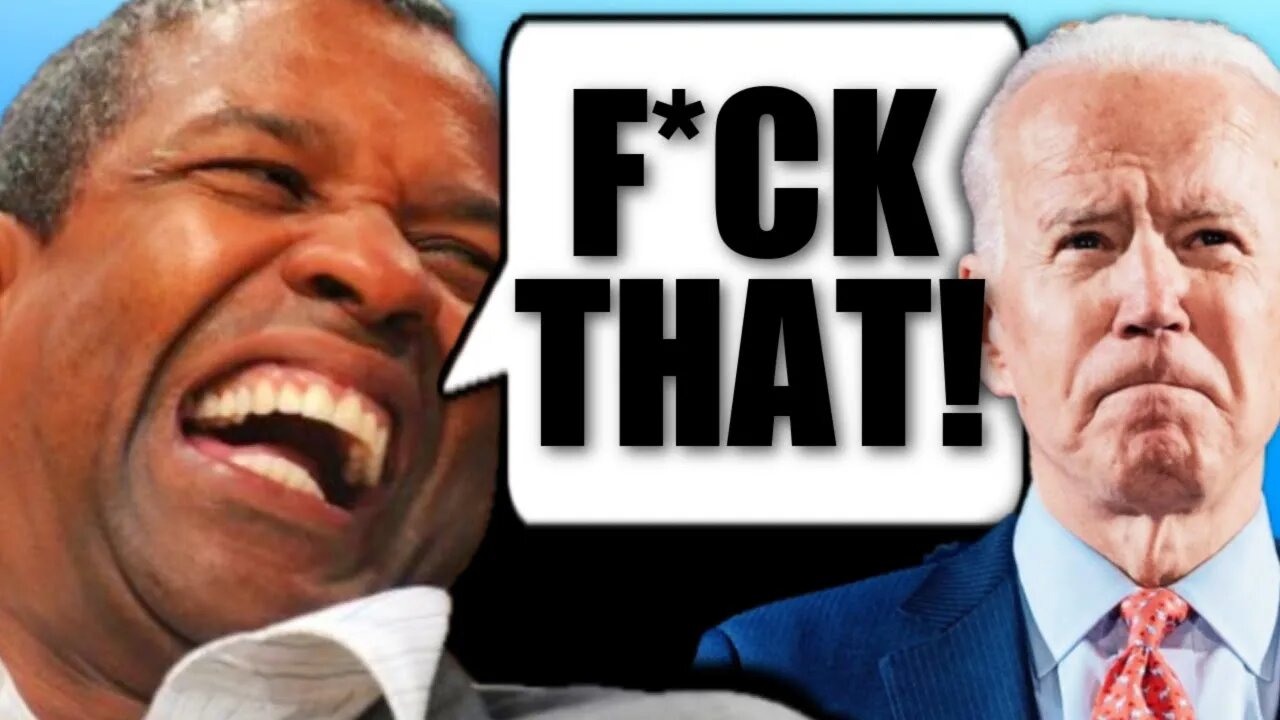 Denzel Washington REJECTS Biden's Medal Of Freedom In HILARIOUS Way!